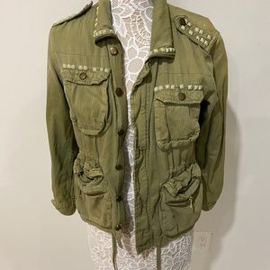 Faux Army Jacket